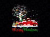 Merry Christmas Red Truck Sublimation Png, Vintage red truck PNG, Holidays merry christmas, red truck design Digital Download