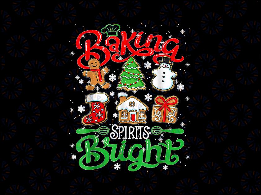 Baking Spirit Bright Donut PNG, Christmas Tree Xmas Cookie Kids Png, Christmas Gift, Holiday Candy Cookie Bakery, Secret Santa Xmas