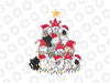 Christmas Cat Christmas Tree PNG, Funny Cool Cat Lover Cute PNG, Meowy Christmas Png, Cat lover Png, Animal Lover Christmas Gift