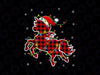 Red Buffalo Plaid Unicorn Santa Christmas PNG, Plaid Christmas Png Unicorn, Santa Unicorn Christmas Light Png, Xmas Unicorn Only Png