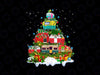 Funny Camping Merry Christmas Tree Camper Snowman Lights PNG, Christmas PNG, Holiday PNG, Winter png, Christmas Gifts