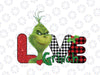 Love Christmas PNG, Holiday Xmas Png, Christmas Png Design, Merry Christmas Png, Christmas Sublimation Files, Green Buffalo Plaid Love Heart