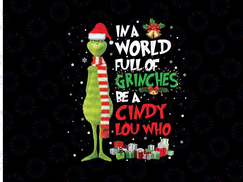 Christmas Santa Hat In a World PNG, Merry Christmas Png, Funny Christmas, Xmas PNG Sublimation