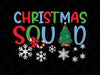 Christmas Squad Svg, Christmas Tree Svg, Merry Christmas Svg, Kids, Funny Christmas Candy Cane, Merry & Bright Svg Files for Cricut, Png, Dxf