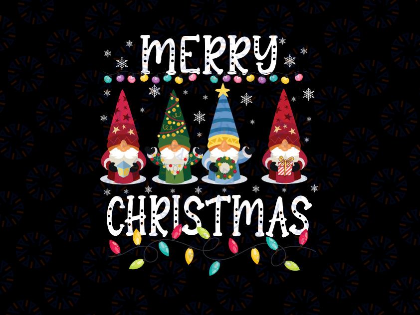 Merry Christmas Gnome Png, Funny Family Xmas Kids png, Gnomies png, Holiday gnomes, Christmas Gnomes png