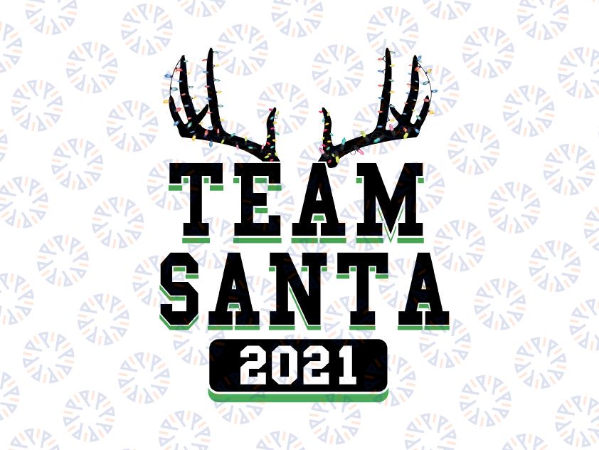 Team Santa 2021 Christmas Svg Png, Santa SVG, Christmas Santa Svg, Team Santa Svg, Santa, Santa Clipart Svg, Santa Cut File