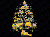 Construction Excavator Christmas Tree Png, Christmas Crane Truck -Truck Christmas Png - Boys Christmas Png Sublimation Design