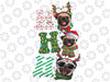 Christmas Ho-Ho-Ho Pug Dog PNG File for Dog Lover Funny Xmas Png, Gifts For Dog Lover Png,Xmas Pug Dog Png, Funny Holiday Png