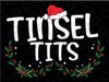 Jing-le Balls Tinsel-Tits Matching Couple Christmas Lovers Svg, Matching Couple Chestnuts Jin-gle Balls Tinsel-Tits Svg, Chistmas ball svg