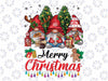 Cute Gnomes Merry Christmas Light Family Gnome Xmas Matching Png, Christmas Gnomes Png, Winter Gnomes Png, Digital Download