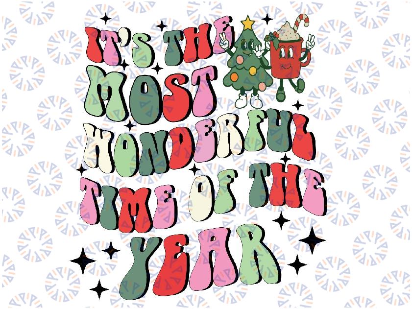 It's The Most Wonderful Time Of The Year Christmas Family Svg, Merry Christmas svg, Instant Download