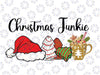 Christmas Junkie Png, Christmas Sublimation Designs, Christmas png,Coffee Sublimation Png, Christmas Drink Design