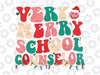 School Counselor Elf Christmas School Counselor Xmas Santa Svg, Cute School Counseling Student, Sublimation Designs Downloads