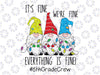 It's Fine We're Fine Everything Is Fine Gnome 5th Crew Svg, Christmas 5th Svg, Christmas Gnome Svg, Instant Download