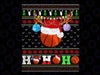 Basketball Ball X-mas Tree Lights Ugly Christmas, Christmas Sports Png,Merry Christmas Baseball Ho Ho Ho Png, Christmas Football