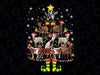 Goat Christmas Pajama Xmas Goats Tree Lights San-ta Hat Png, Christmas Goats Png,Merry Christmas Png,Christmas Animal Png,Western Goats Png,Digital Download