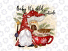 Baby It's Cold Outside PNG, Gnome sublimation, Christmas Png, Digital Instant Download, gnome clipart