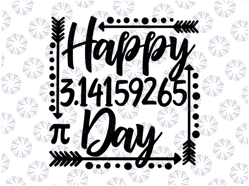 Teacher SVG DXF JPEG Silhouette Cameo Cricut math teacher 3.14159265 svg School svg teacher iron on math svg math pie svg happy pi day svg