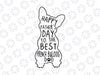 Happy Father's Day To The Best French Bulldog Dad svg, dxf,eps,png, Digital Download