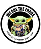 Baby Yoda with We Are The Force PNG, Baby Yoda png, NCAA png, Sublimation ready, png files for sublimation,printing DTG printing - Sublimation design download - T-shirt design sublimation design