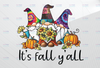 Happy Fall Y'all Gnomes Sublimation PNG, Leopard Print Gnome PNG, Sunflower png, Laurie Furnell, Fall PNG Sublimation,Autumn Gnome T-shirt PNG