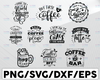 Coffee SVG Bundle, Funny Coffee SVG, Coffee Lover Svg, Caffeine Queen, Coffee Lovers, Coffee Obsessed, Mug Svg, Coffee mug, Cut File Cricut