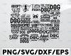 Funny Dogs Quotes Bundle svg - Funny Cut File - Dog Bundle svg - dxf - eps - png - Silhouette - Cricut - Digital File