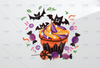 Vampire Cupcake PNG, Cupcake Bats png, Vampire Girl png, Bats png, Halloween png, Instant Download, Digital Printable