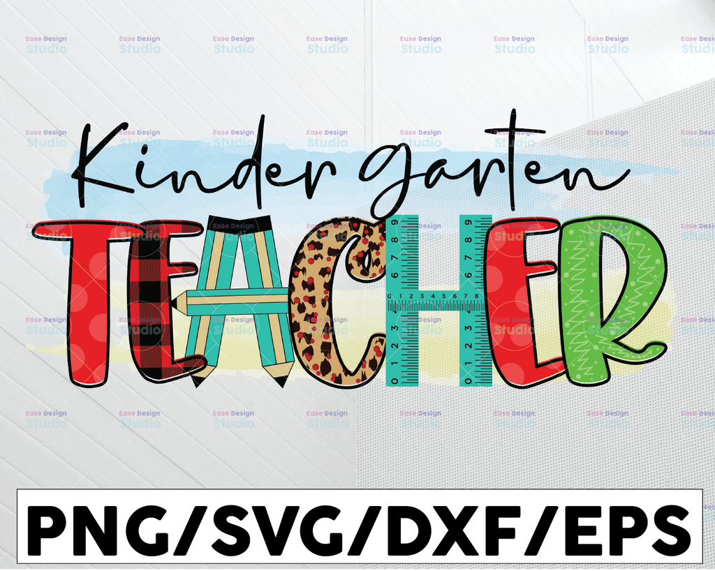 Kindergarten Png, Kindergarten, Teacher Kindergarten Design, Hello Kindergarten,PNG Files For Sublimation, Kindergarten Png