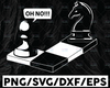 Chess Queen King Game Sport Strategy Challenge Success Competition Play Black White Art Design Logo Svg Png Vector Clipart Cut Cutting File