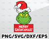 Merry Grinchmas svg / Christmas 2021 svg / Grinch svg / Christmas svg / digital download