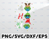 HOHOHO The Grinch Face Svg PNG Download, Merry Christmas Xmas Gift, Grinch Wear A Mask, Santa Claus Hat, Quarantine Christmas Ready To Press