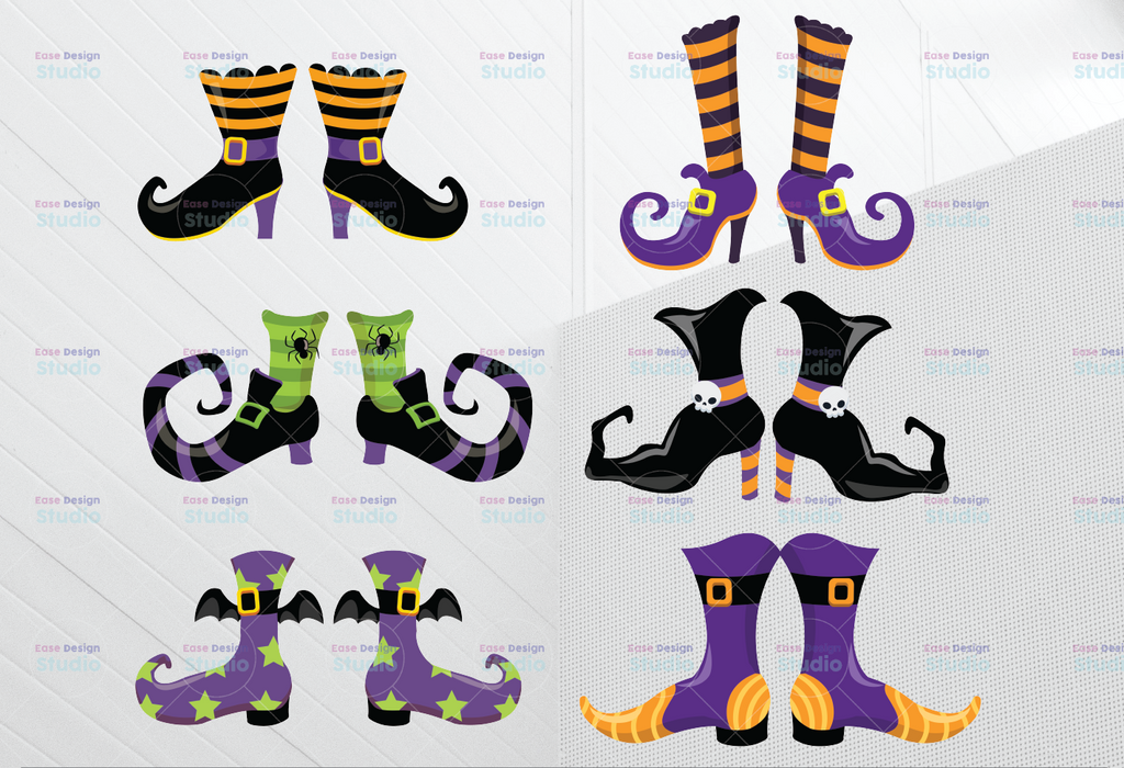 Witches Feet Bundle Png, Witches Feet Clipart, Halloween Png for sublimation, Halloween Witch Legs,Witch PNG, Witches Shoes