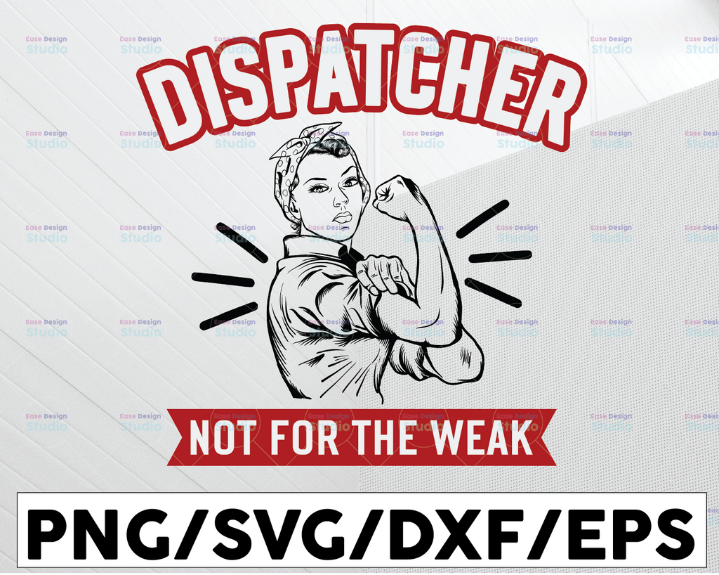 911 Dispatcher It's Not For The Wear SVG, Dispatcher Svg Design Cricut Printable Cutting File