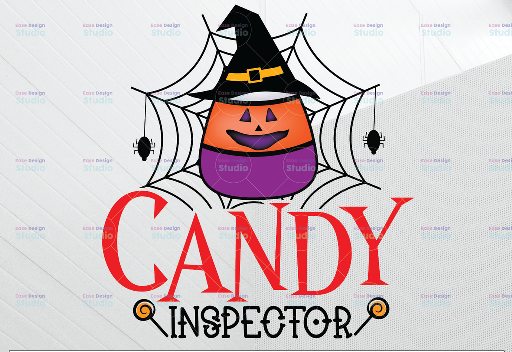 Candy Inspector PNG, Candy Inspector, Halloween png, Happy Halloween png, Funny Halloween png, Png, Jpg, Eps, Dxf, Digital Download