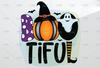 Bootiful Halloween PNG Design ,High Quality, Halloween Sublimation Digital Design File PNG Download