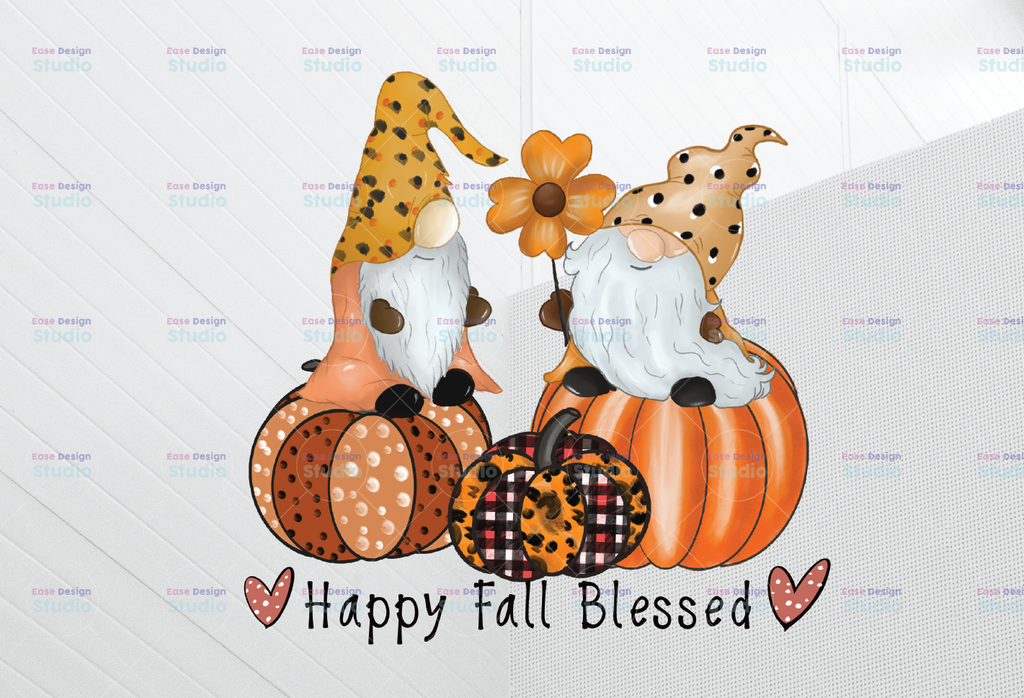 Fall Gnomes PNG, pumpkin png, autumn pumpkins, cute characters, hand drawn graphics, instant download, digital clipart PNG