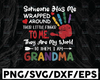 Someone Has Me Wrapped Around Their Little Finger SVG, Grandma SVG, To Me They Are My World, To Them I Am Grandma Cricut Svg/Png/Pdf/Dxf/Eps