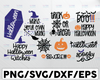 Halloween SVG Bundle, Halloween Witch Svg, Halloween Decor, Witch SVG, Pumpkin Svg, Scary Svg, Trick or Treat Svg