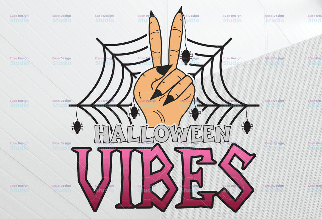 Halloween Vibes png, witch hand png Halloween png, Ghost png, Pumpkin png, Spider png, Spooky Season png, Sublimation Designs, Sublimation png,