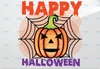 Happy Halloween Png, Halloween Png, Pumpkin and spiderweb  Png, Pumpkin Png,Digital Download,Halloween Sublimation Design