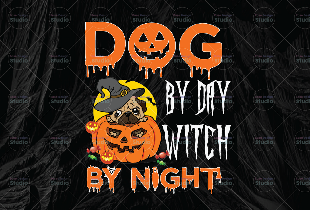 Dog Mom By Day Witch By Night Png, Pumpkin Png, Halloween Quotes png, Cute Dog, Dog Lover png, Grandma sublimation, Mom png, Halloween