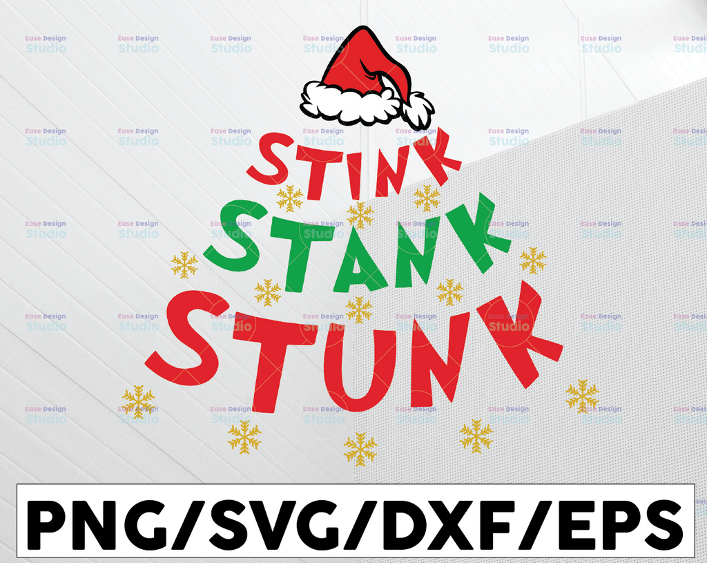 Stink Stank Stunk Grinch Christmas svg, Grinch sublimation, Grinch Hand svg png, Christmas svg png, Quarantined 2021 png, Digital Print File