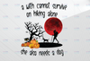 A Witch Cannot Survive On Hiking  Alone She Also Needs A Dog Png, Halloween Quotes png, Dog Lover png, Grandma sublimation, Mom png, Halloween