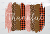 Thankful PNG, Fall Sublimation, Autumn Png, Thanksgiving Png, Brush Strokes Png, Leopard Print, Png File for Sublimation Or Print, Fall PNG