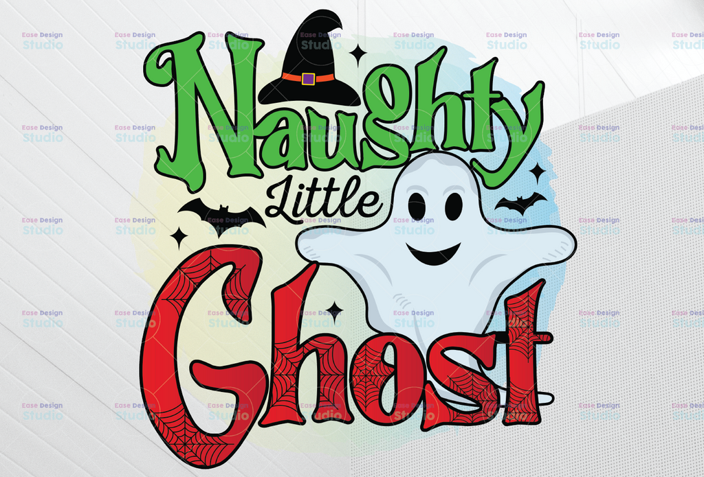 Naughty little ghost PNG, Halloween Tie Dye PNG , Halloween Sublimation Designs Downloads , Sublimation PNG , Digital Downloads, Digital Designs