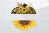 Pumpkin with Sunflower Sublimation PNG Design, Flower Pumpkin png file, Watercolor pumpkin, Fall, Autumn, Halloween, Thanksgiving