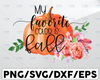 My Favorite Color Is Fall PNG, Pumpkin PNG for Sublimation, Instant Download , Sublimation Designs