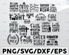 Cancer Awareness SVG Bundle, Breast Cancer SVG, Pink Ribbon SVG, Cut Files, Cricut, Silhouette, Vector