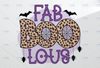 Fab Boo Lous Leopard PNG, Halloween png, Faboolous png, Boo, Spooky, Ghost, Cat, Witch, Pumpkin Leopard, Ghost png, Halloween